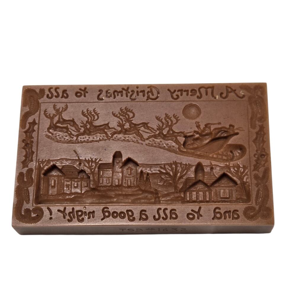 2011 TSB Santa Cookie Mold The House On The Hill Collection.
